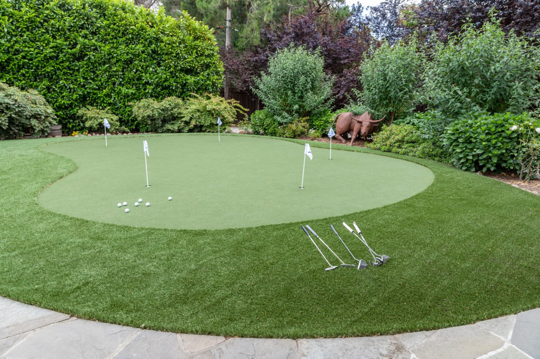 An image of Artificial Turf for Golf Courses